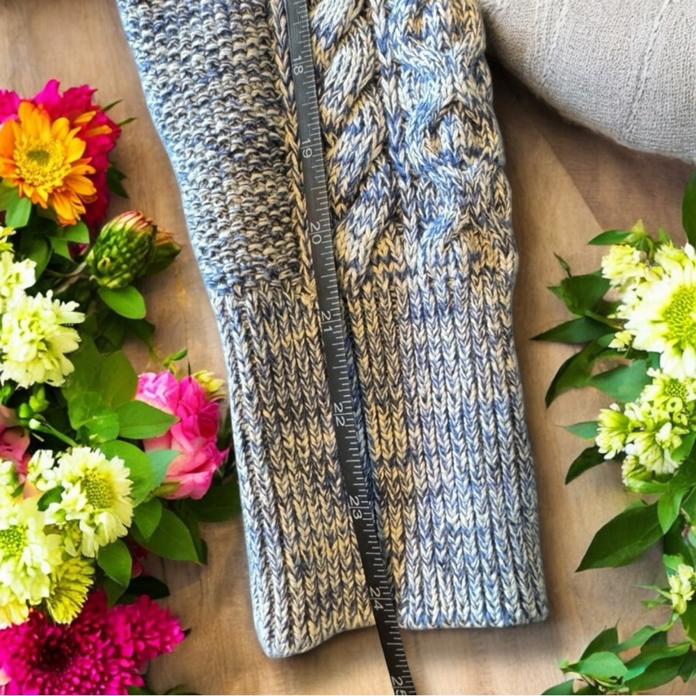100% Cotton Gap for Good Sweater - Size Large, Pristine Cabincore - Blue & White - Picture 11 of 15